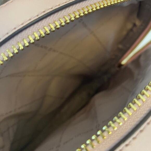 NWT Michael Kors Jaycee Medium Zip Pocket Backpack powder blush - Picture 10 of 10